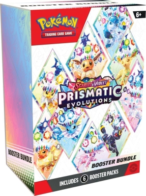 Pokemon Tcg Prismatic Evolutions Booster Bundle - 6 Booster Paket