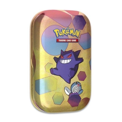 Pokemon Tcg Scarlet & Violet 151 Mini Tin Box Gengar & Poliwag