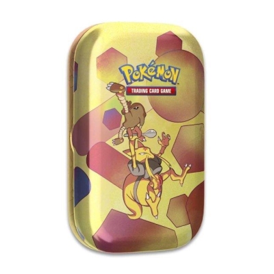 Pokemon Tcg Scarlet & Violet 151 Mini Tin Box Kadabra & Hitmonlee
