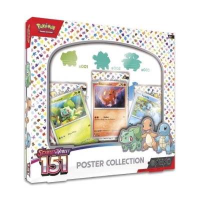 Pokemon Tcg Scarlet & Violet 151 Poster Box
