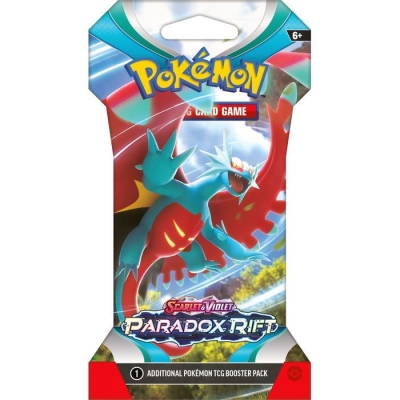 Pokemon Tcg Scarlet & Violet Paradox Rift Sleeved Tek Booster Paket