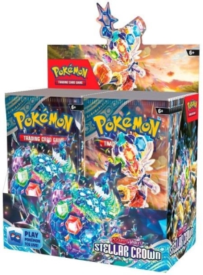 Pokemon Tcg Stellar Crown Booster Box-36 Paket