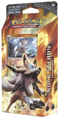 Pokemon Tcg Sun And Moon Burning Shadows Rock Steady 60li Theme Deck