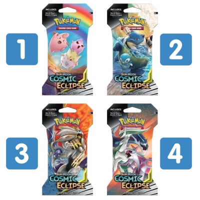 Pokemon Tcg: Sun & Moon Blister Booster Pack Cosmic Eclipse Kart Seti 10'lu (orjinal Ürün)