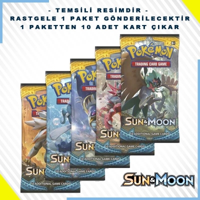 Pokemon Tcg: Sun & Moon Booster Pack 10'lu (orjinal Ürün)