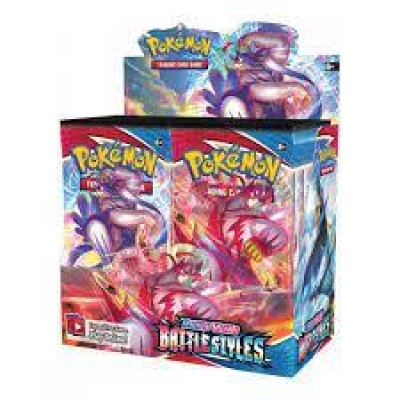 Pokemon Tcg Sword & Shield Battle Styles Booster Box-36 Paket Orjinal Jelatinde