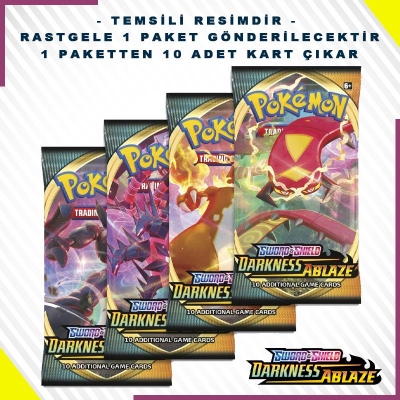 Pokemon Tcg: Sword & Shield Darkness Ablaze Booster Pack (orjinal Ürün)