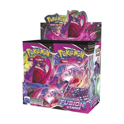 Pokemon Tcg Sword & Shield Fusion Strike Booster Box-36 Paket Orjinal Jelatinde