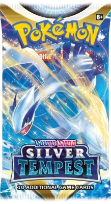 Pokemon Tcg Sword & Shield Silver Tempest Tek Booster Paket