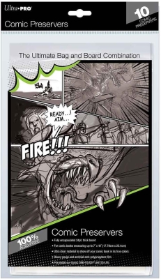 Ultra Pro Current Comic Preserver Kalın 17.78cm X 24.4cm 10'lu