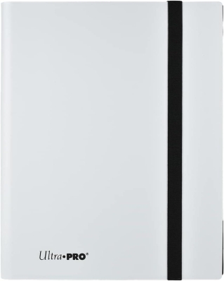 Ultra Pro Eclipse Pro Binder 9 Cepli 360 Kart Kapasiteli Albüm Arctic White