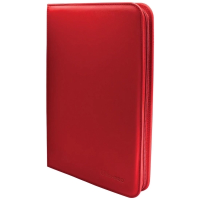 Ultra Pro Fermuarlı Pro Binder Red 9 Cepli 360 Kart Kapasiteli