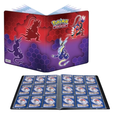 Ultra Pro Portfolio Pokemon Koraidon And Miraidon 9 Cepli 180 Kart Kapasiteli Albüm