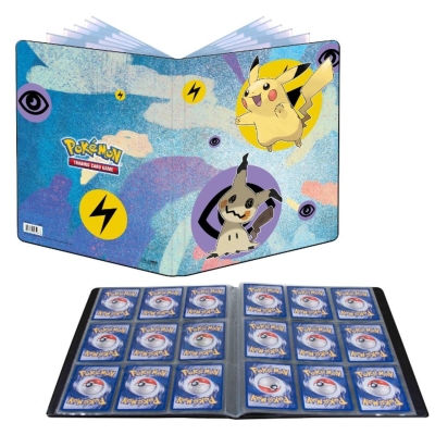 Ultra Pro Portfolio Pokemon Pikachu And Mimikyu 9 Cepli 180 Kart Kapasiteli Albüm