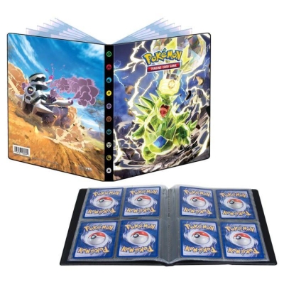 Ultra Pro Portfolio Pokemon Scarlet And Violet Obsidian Flames 4 Cepli 80 Kart Kapasiteli Albüm