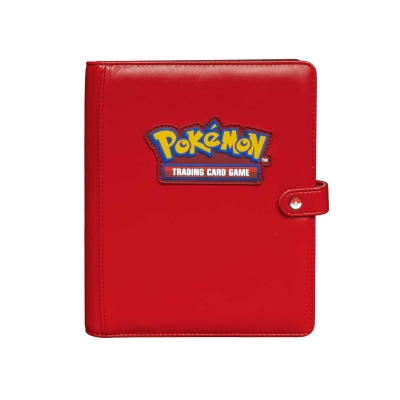 Ultra Pro Premium Red Pokemon Snap Binder 4 Cepli 160 Kart Kapasiteli