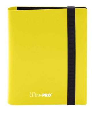 Ultra Pro Pro Binder Lemon Yellow 4 Cepli 160 Kart Kapasiteli Albüm