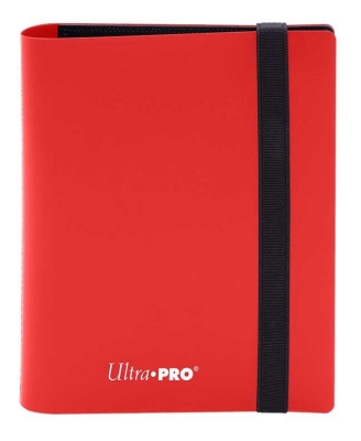 Ultra Pro Pro Eclipse Binder 4 Cepli 160 Kart Kapasiteli Albüm Apple Red