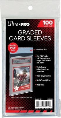 Ultra Pro Soft Sleeve Psa Graded Card Sleeves Ağzı Kapanabilir 100'lü
