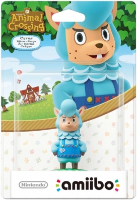 Amiibo Animal Crossing Cyrus Figürü