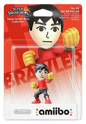 Amiibo Mii Brawler Figürü