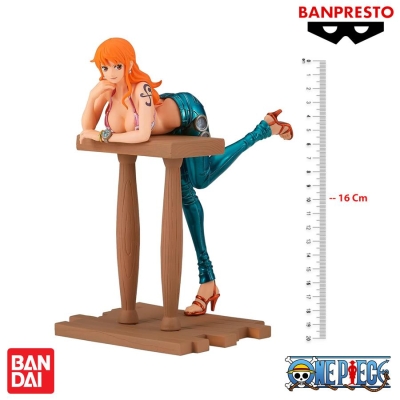 Banpresto Grandline Journey One Piece - Nami Ver.A Statue 15cm