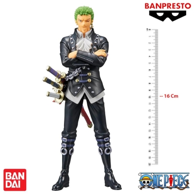 Banpresto One Piece Dxf The Grandline Man Vol.3 Roronoa Zoro Statue 16cm