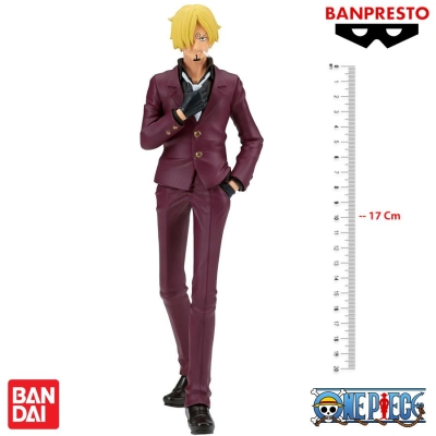 Banpresto The Shukko One Piece - Sanji Statue 17cm