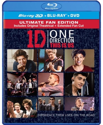 Blu-Ray Film 1d One Direction This Is Us 3d