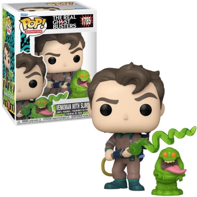 Funko Pop The Real Ghostbusters - Peter Venkman With Slimer No:1785