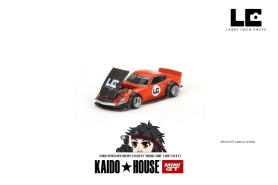 Mini Gt Kaido 1/64 Nissan Fairlady Z Kaido Gt 'Orange Bang' Larry Chen V1