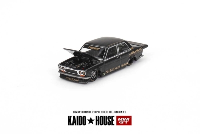Mini Gt Kaido Datsun 510 Pro Street Full Carbon V1