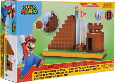 Nintendo Super Mario Level End Playset