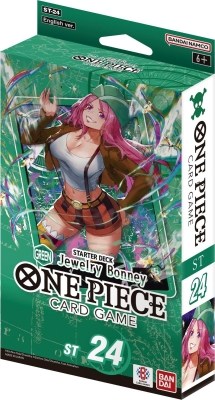 One Piece Trading Card Game St-24 Green Jewelry Bonney Starter Deck