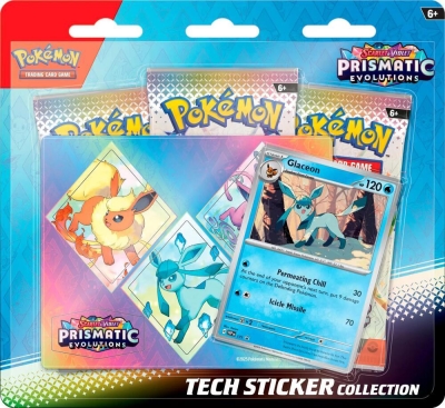Pokemon Tcg Prismatic Evolutions Tech Sticker Glaceon ( Kişi Başı 2 Adet Limitlidir)