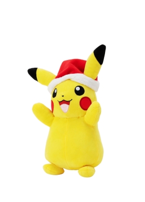 Pokemon Yılbaşı Serisi Pikachu Peluş 20 cm