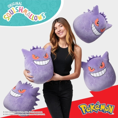 Squishmallow Pokemon 36 Cm Peluş Gengar