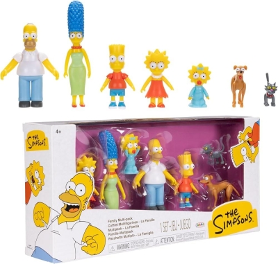 The Simpsons Ailesi 7'li Figür Paketi
