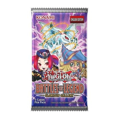 Yu-Gi-Oh! Battle Of Legend: Glorious Gallery Booster Paketi (5 Kart)