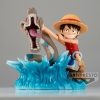 Banpresto Wcf - Log Stories One Piece - Monkey.D.Luffy Statue 7cm