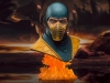 Diamond Legends In 3d: Mortal Kombat 11 - Scorpion Bust Heykel 1/2 Ölçek