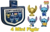 Funko 4-Pack Pocket Pop Disney Happy Hanukkah - Stitch Dreidel Box