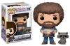 Funko Pop Bob Ross And Raccon