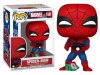 Funko Pop Marvel Holiday - Spider-Man With Open Gift No:1441 Bobble-Head