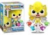 Funko Pop Plus Sonic The Hedgehog - Super Sonic With Emeralds Flocked Special Edition No:1059