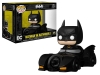 Funko Pop Rides Deluxe Dc Batman 85th Anniversary - Batman With Batmobile No:522