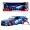 Jada Toys Marvel 1:24 Captain America 2006 Ford Mustang Gt