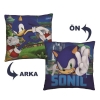 Lisanslı Sonic The Hedgehog Yastık 40x40cm Çift Taraflı