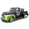 Maisto 1948 Model Ford F-1 Pickup + 1948 Model FL Panh 1:24 Harley Davidson