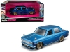 Maisto 1971 Datsun 510 Matt Candy Blue with Gold Wheels Tokyo Mod Maisto Design 1:24